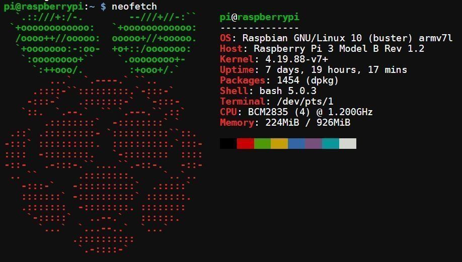 Neofetch – Información del sistema Linux en el terminal