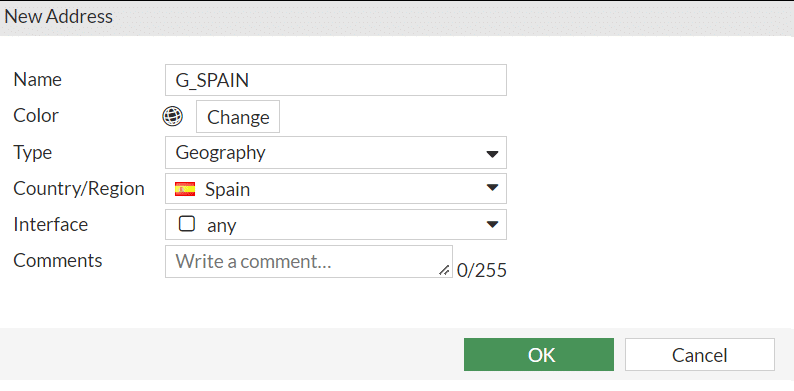 FortiGate – Restringir conexiones VPN SSL por geolocalización
