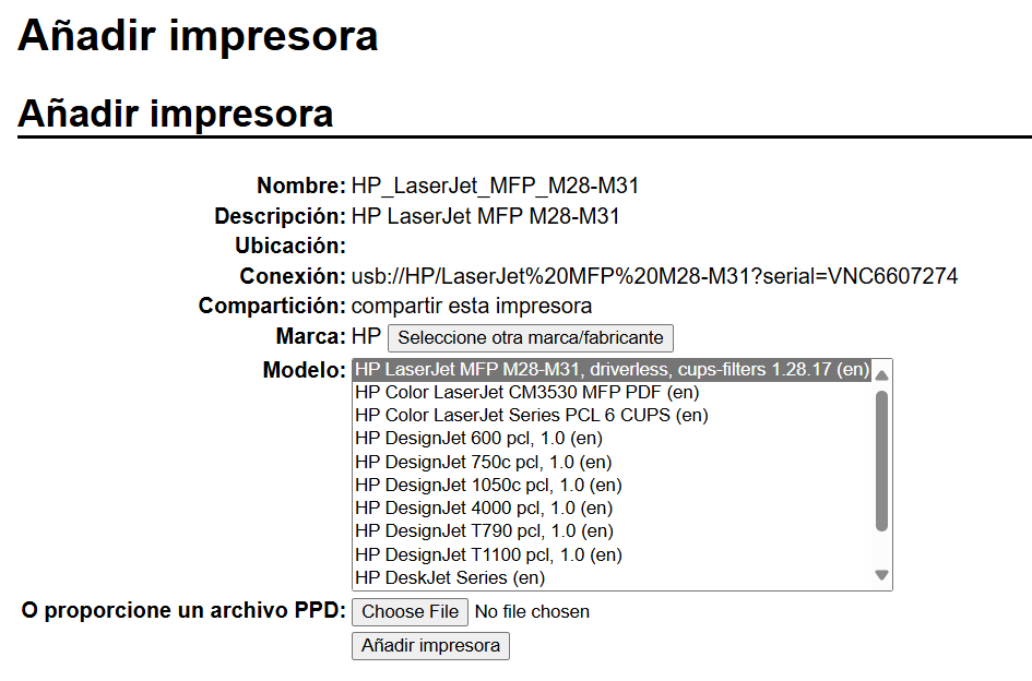 Instalar y Configurar un Servidor de Impresión en Linux con CUPS