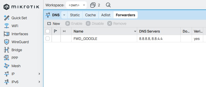 Cómo Excepcionar Dominios Bloqueados por una Adlist en MikroTik