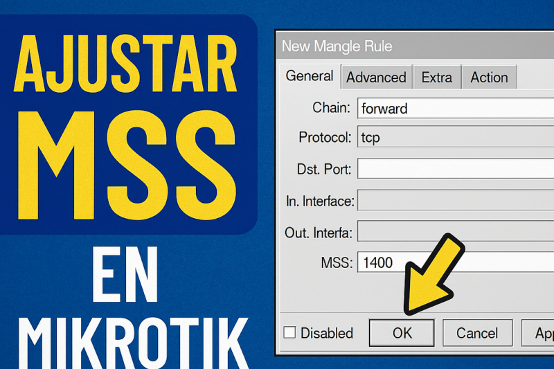 ¿IPTV con cortes en MikroTik? Cómo solucionarlo ajustando el MSS y la VPN