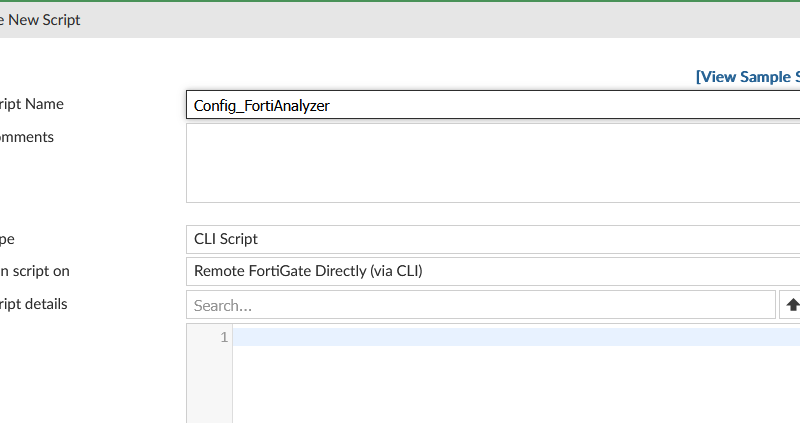 Despliegue masivo de FortiAnalyzer desde FortiManager